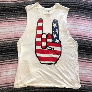 UNIF American Rock Star Muscle Tee